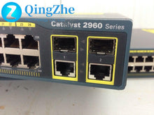 Load image into Gallery viewer, Cisco WS-C2960-24TC-S 24 10/100 + 2 T/SFP LAN Lite