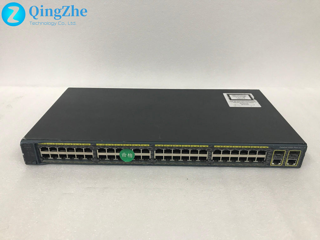 Cisco WS-C2960+48TC-L 2960 Plus 48 10/100 + 2 T/SFP LAN Base